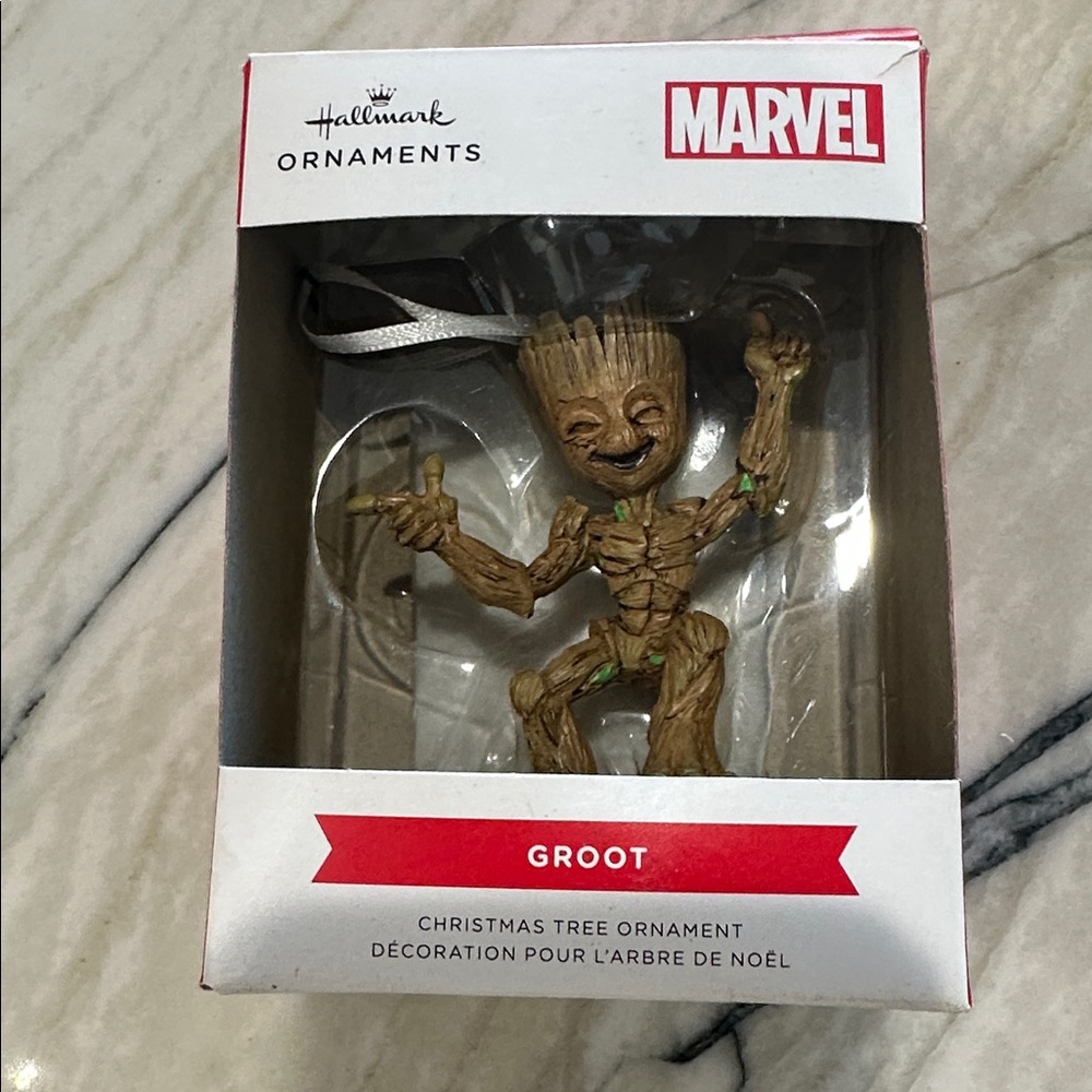 Hallmark Marvel Guardians of The Galaxy Little Groot Christmas Ornament